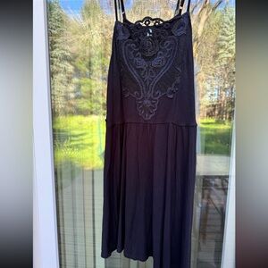 Elegant Black Lace Dress